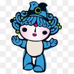 福娃的照片,欢乐吉祥的奥运使者